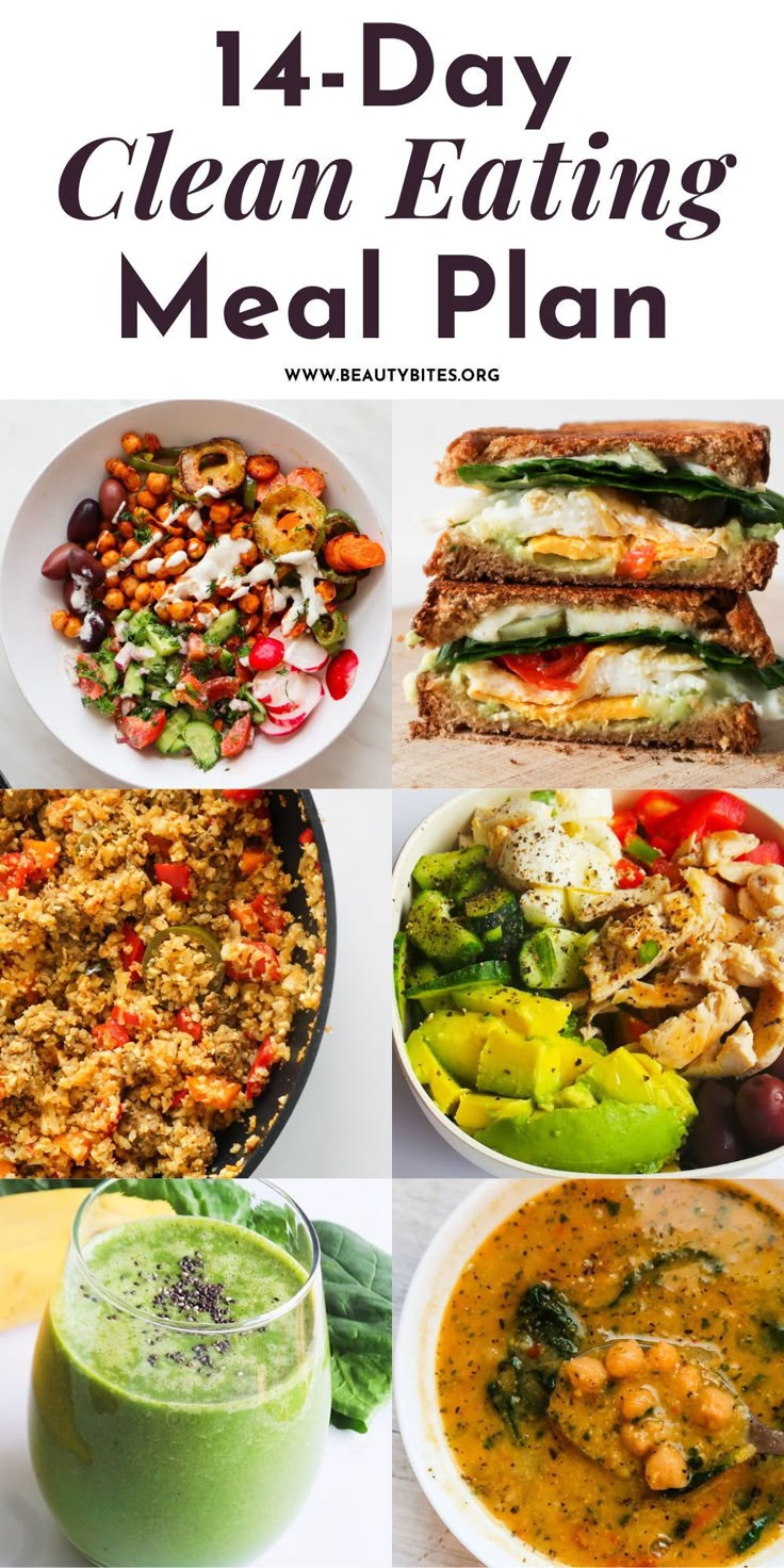 14-Day Clean Eating diet plan